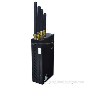 Handheld Signal Jammer Mobile Phone with WiFi Jammer (TG-121A)
